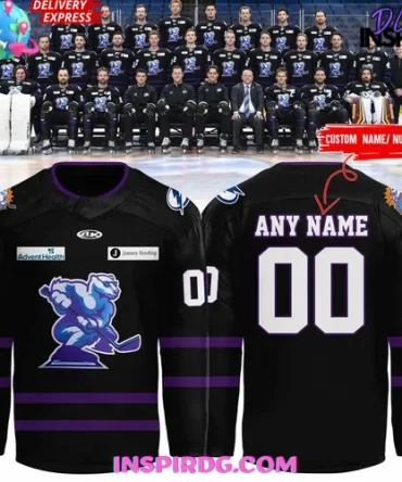 Orlando Solar Bears Youth Alternate 2025 Hockey Jersey