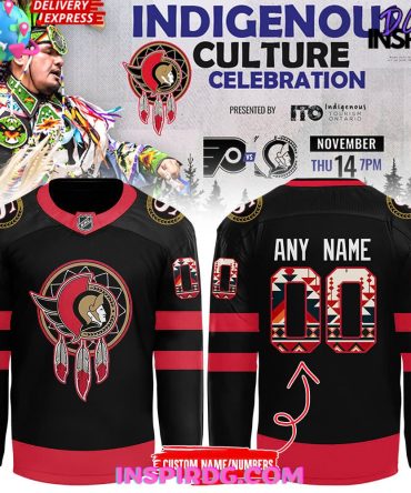 Ottawa Senators Indigenous Culture Celebration 2024 Hockey Jersey