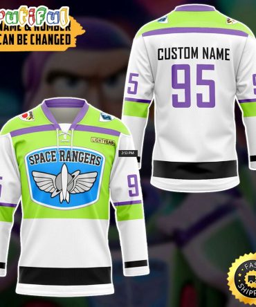 Personalized Nhl Buzz Lightyear Hockey Jersey Nhl Hockey Jerseys