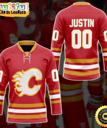 Personalized Nhl Calgary Flames Hockey Jersey Nhl Hockey Jerseys