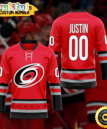 Personalized Nhl Carolina Hurricanes Hockey Jersey For Fans Nhl Hockey Jerseys