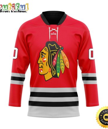 Personalized Nhl Chicago Blackhawks Hockey Jersey Nhl Hockey Jerseys