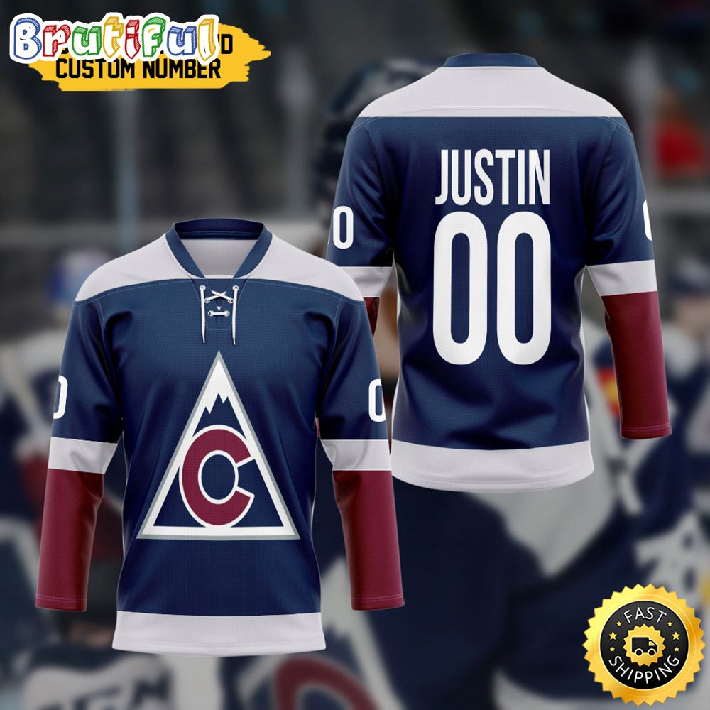 Personalized Nhl Colorado Avalanche Hockey Jersey Nhl Hockey Jerseys