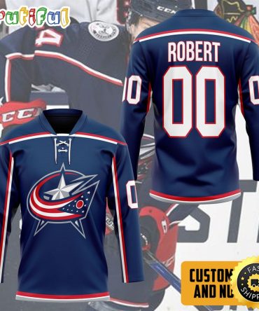 Personalized Nhl Columbus Blue Jackets Hockey Jersey Nhl Hockey Jerseys