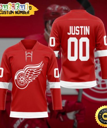 Personalized Nhl Detroit Red Wings Hockey Jersey Nhl Hockey Jerseys