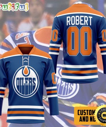 Personalized Nhl Edmonton Oilers Hockey Jersey For Fans Nhl Hockey Jerseys