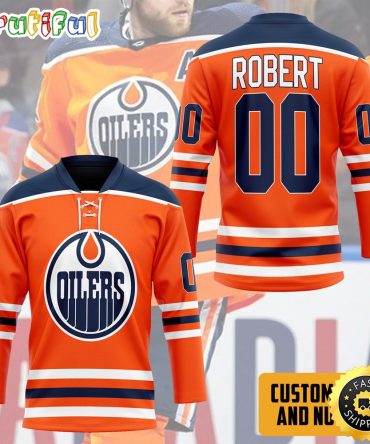 Personalized Nhl Edmonton Oilers Hockey Jersey For Football Fans Nhl Hockey Jerseys