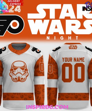 Philadelphia Flyers X Star Wars Night 2024 Hockey Jersey