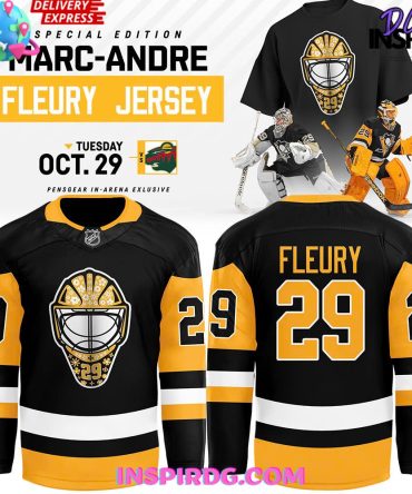 Pittsburgh Penguins Marc-André Fleury Special Hockey Jersey