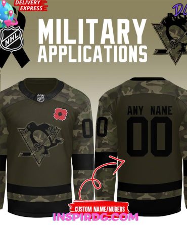 Pittsburgh Penguins Military Appreciation Night 2024 Hockey Jersey