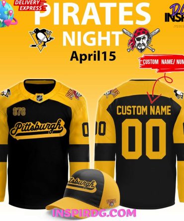 Pittsburgh Penguins Pirates Night 2025 Hockey Jersey