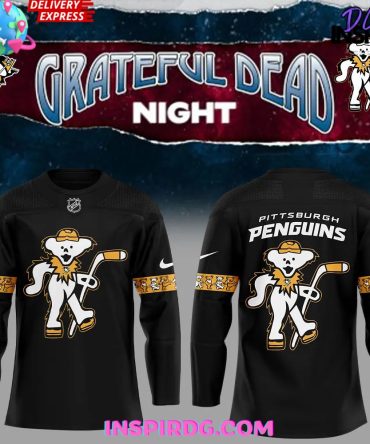 Pittsburgh Penguins X Grateful Dead Night Nike Hockey Jersey