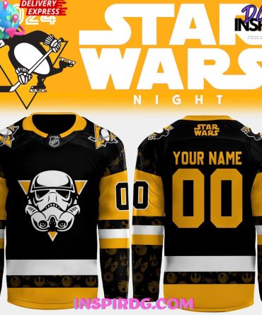 Pittsburgh Penguins X Star Wars Night 2024 Black Hockey Jersey