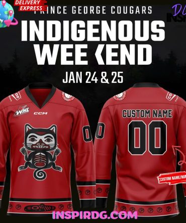 Prince George Cougars Indigenous Weekend 2025 Hockey Jersey