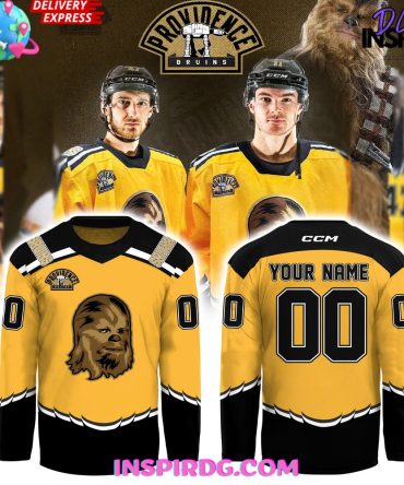 Providence Bruins Star Wars Chewbacca Night 2025 Hockey Jersey