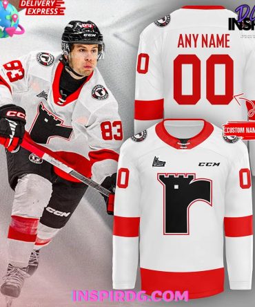 Quebec Remparts 2024 White Hockey Jersey