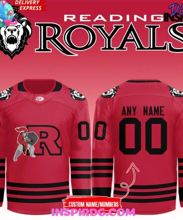 Reading Royals Red Knights 2025 Hockey Jersey