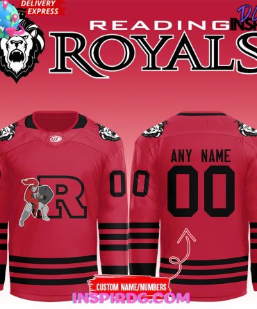 Reading Royals Red Knights 2025 Hockey Jersey