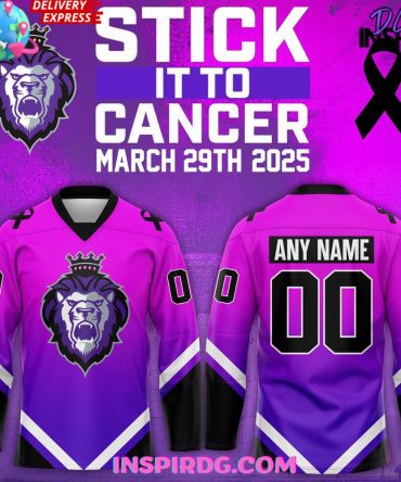 Reading Royals Stick It To Cancer 2025 Hockey Jersey