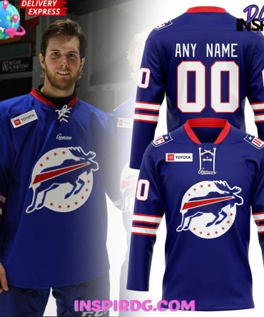 Rochester Americans Bills Day 2025 Limited Edition Hockey Jersey