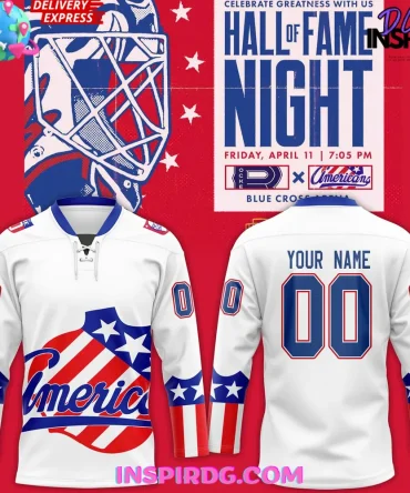 Rochester Americans Hall Of Fame Night 2025 Hockey Jersey