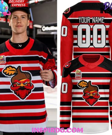 Rockford Icehogs Rockford Mighty Oaks 2025 Hockey Jersey