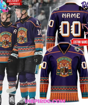 Sj Barracuda Tigres Del Mar 2025 Special Hockey Jersey