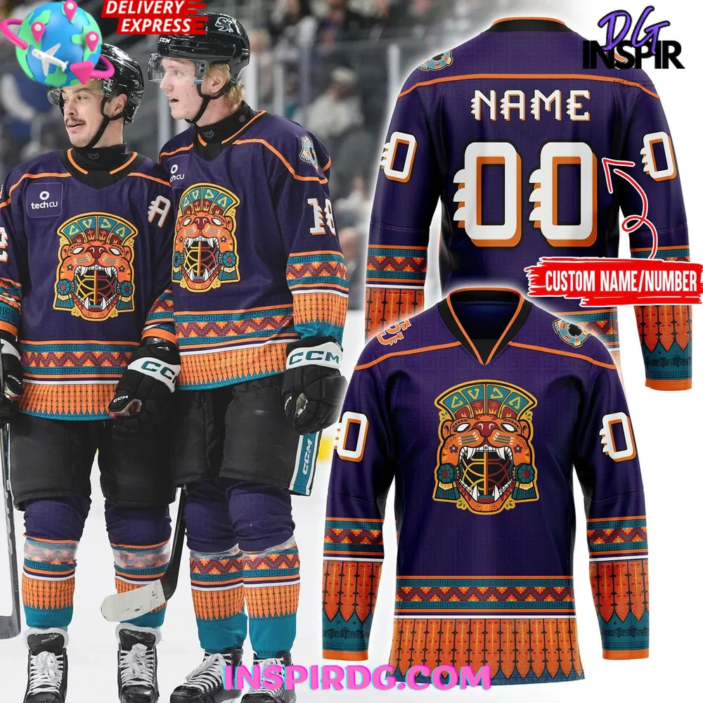 Sj Barracuda Tigres Del Mar 2025 Special Hockey Jersey