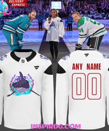 San Jose Sharks Celebrating Black History Special Hockey Jersey