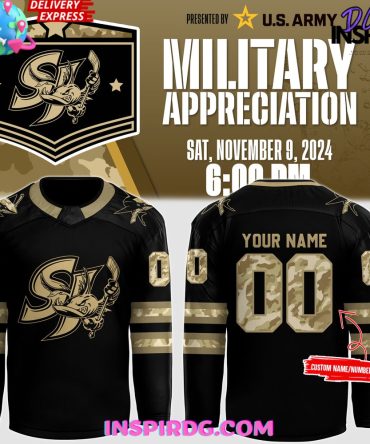 San Jose Sharks Military Appreciation 2024 Hockey Jersey