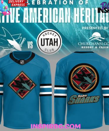 San Jose Sharks Native American Heritage Night Special Hockey Jersey