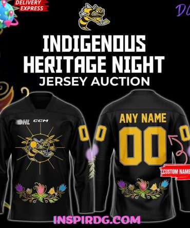 Sarnia Sting Indigenous Heritage Night 2025 Jersey