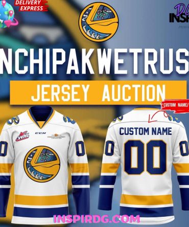Saskatoon Blades Inchipakwetrust Special Hockey Jersey