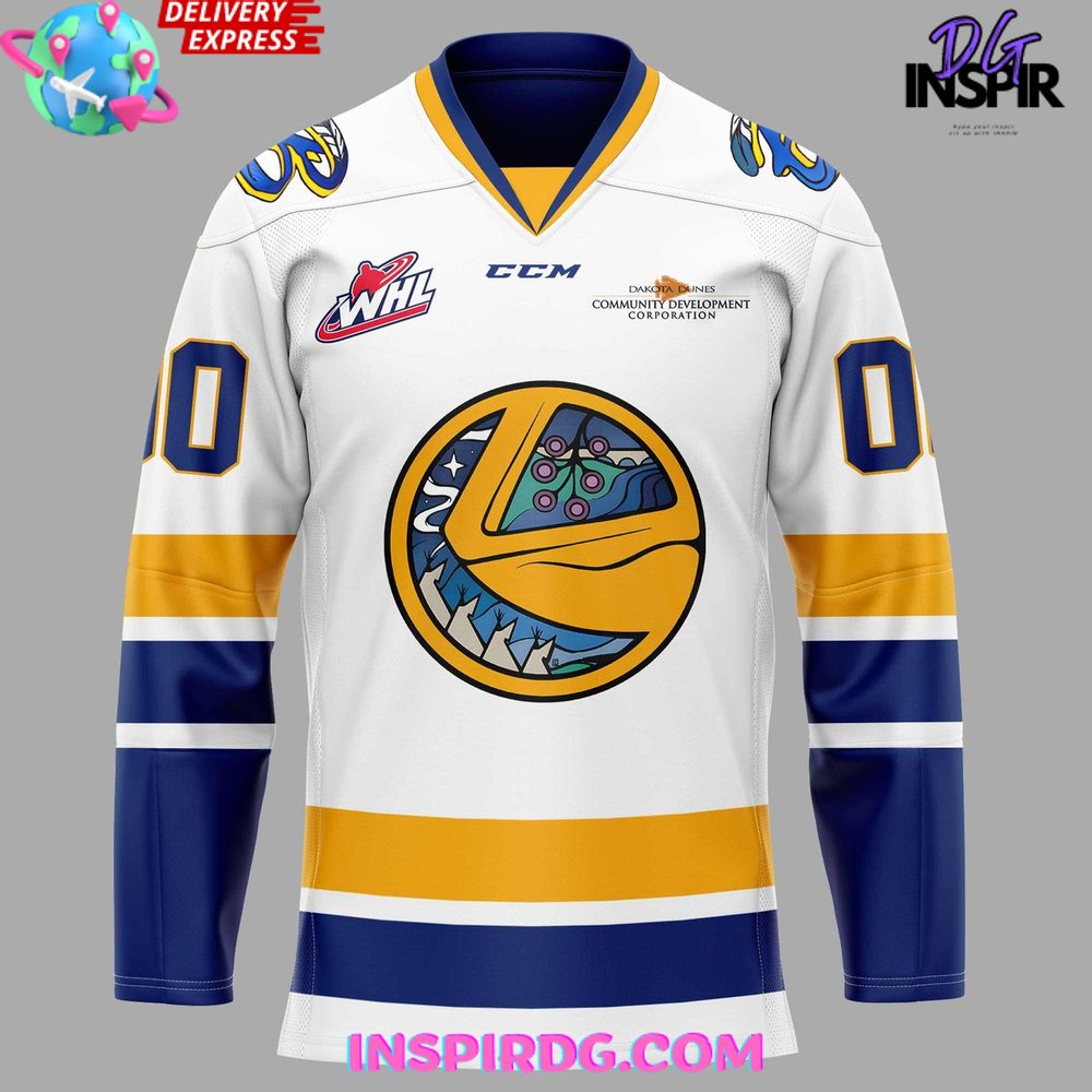 Saskatoon Blades Inchipakwetrust Special Hockey Jersey - Image 2