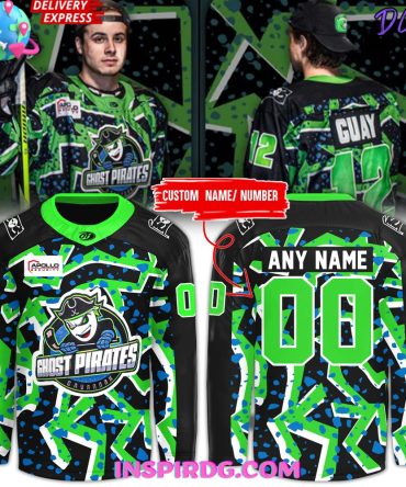 Savannah Ghost Pirates 2025 Retro Night Hockey Jersey