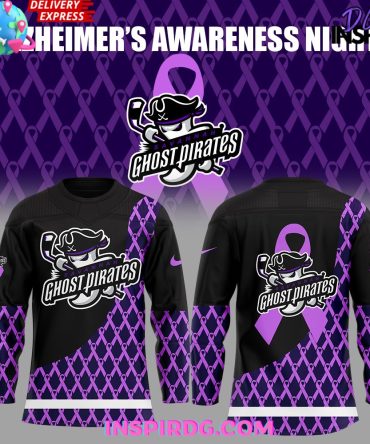 Savannah Ghost Pirates Alzheimer’S Awareness Night Jersey