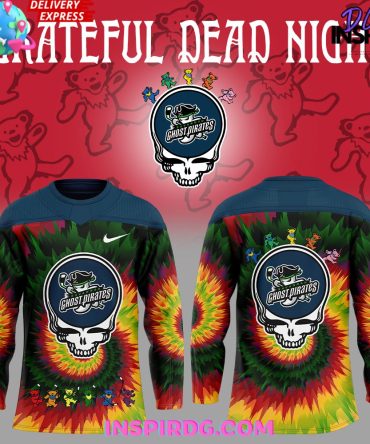 Savannah Ghost Pirates Grateful Dead Night 2025 Hockey Jersey