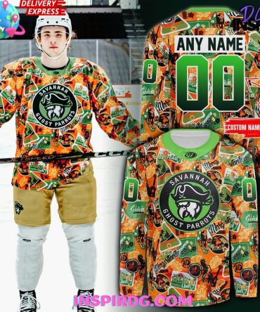 Savannah Ghost Pirates Margaritaville 2025 Hockey Jersey