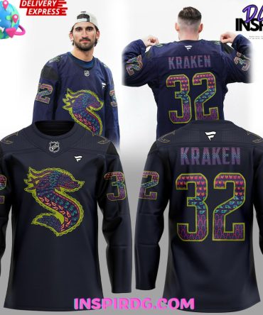 Seattle Kraken Hispanic Heritage Night 2024 Hockey Jersey
