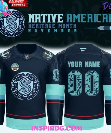 Seattle Kraken Native American Heritage Month 2024 Hockey Jersey