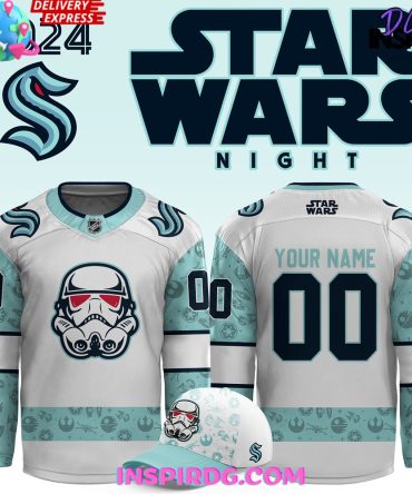 Washington Capitals X Star Wars Night 2024 Custom Hockey Jersey