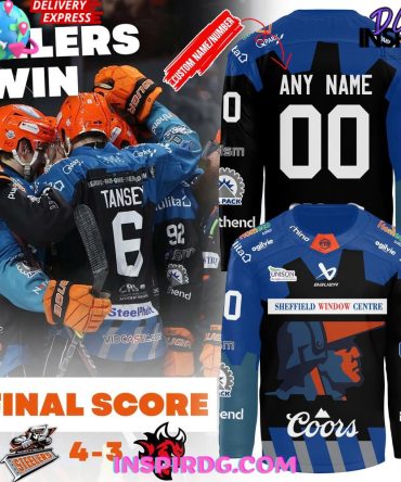 Sheffield Steelers Match Night Special Hockey Jersey