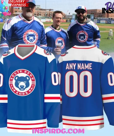 South Bend Cubs 2025–26 Uniform Hockey Jersey