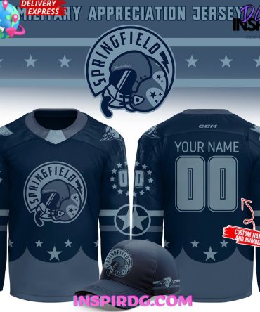 Springfield Thunderbirds Military Appreciation Special Jersey