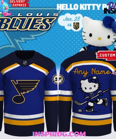 St. Louis Blues Hello Kitty Plush Hockey Jersey
