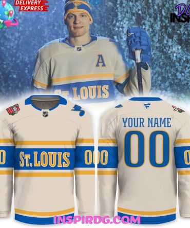 St. Louis Blues Nhl Winter Classic 2025 Hockey Jersey