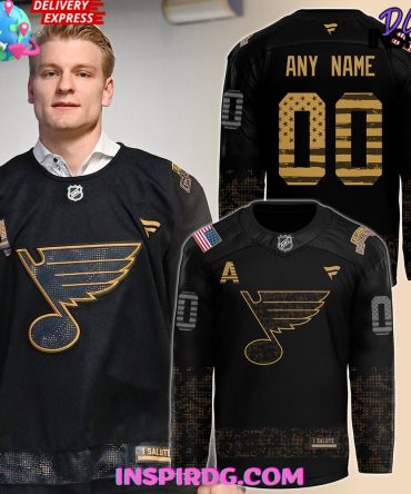 St. Louis Blues Salute To Service Fanatics Camo Hockey Jersey
