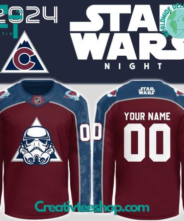 Colorado Avalanche X Star Wars Night Custom Jersey