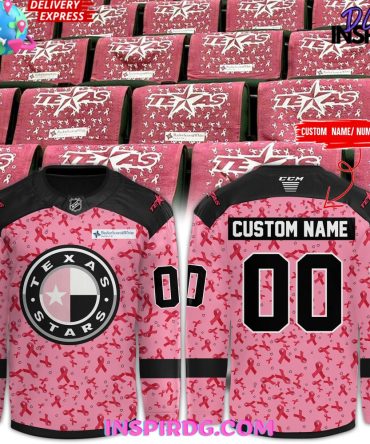 Texas Stars Breast Cancer Awareness 2025 Hockey Jersey