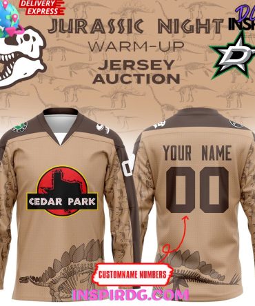 Texas Stars Jurassic Night Special Edition Hockey Jersey